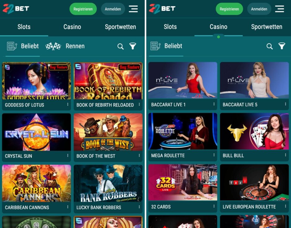 22bet Casino Review 2023